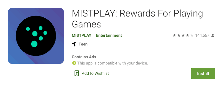 Mistplay Google Play