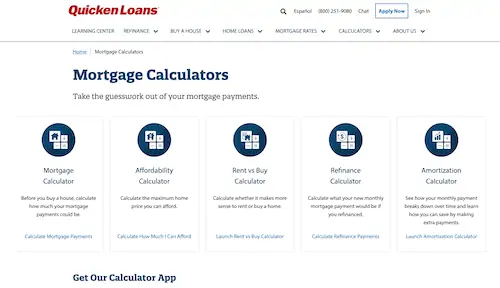 Mortgage Calculator By Quicken Loans