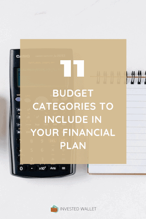 Budget Categories