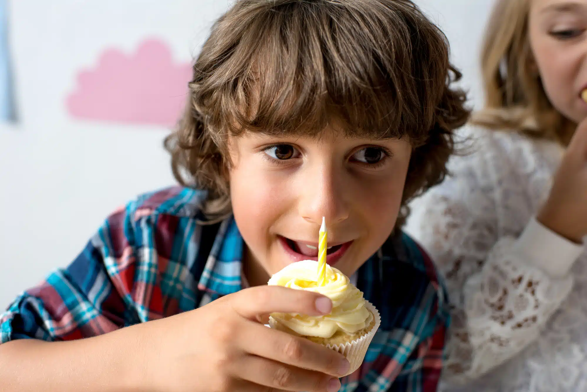 birthday kids cupcake