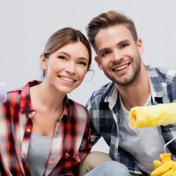 couple painting
