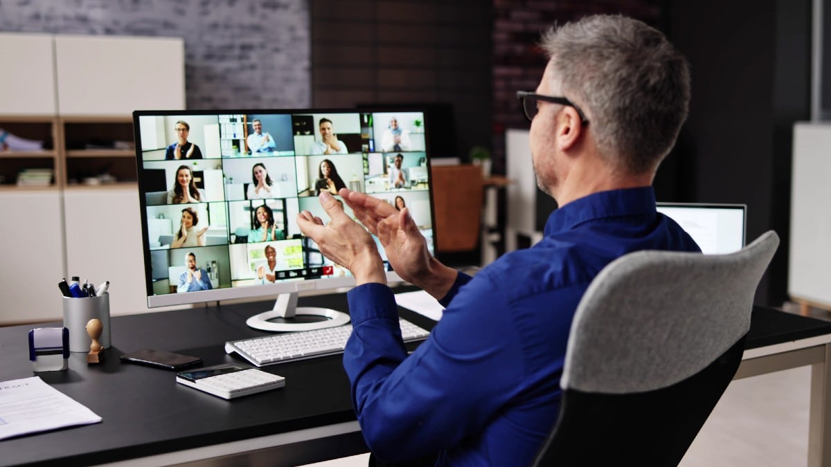 15 Rare Jobs That Value Deep Expertise Clapping In Virtual Video Conference Call On Computer