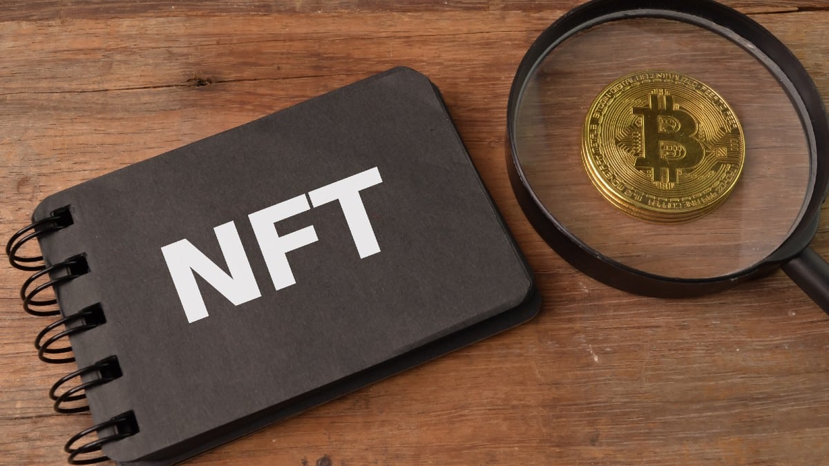 15 Rare Jobs That Value Deep Expertise Golden bitcoin and note book written with NFT stands