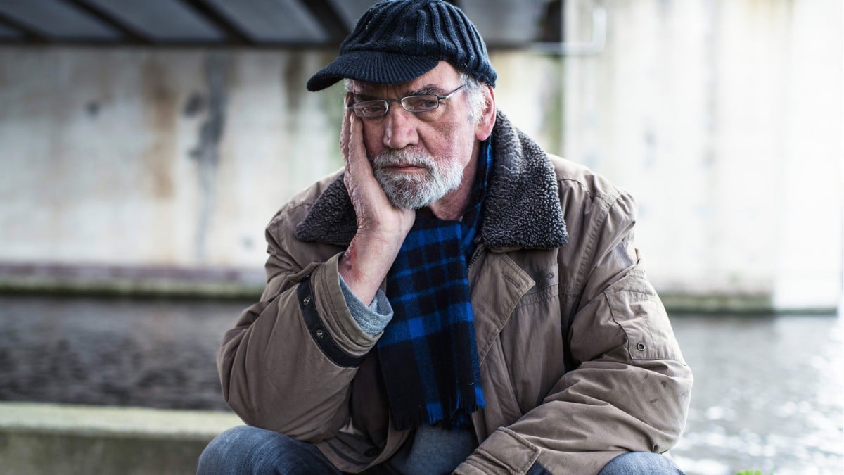 Retirement Plans That Backfired on Boomers worried senior man on street