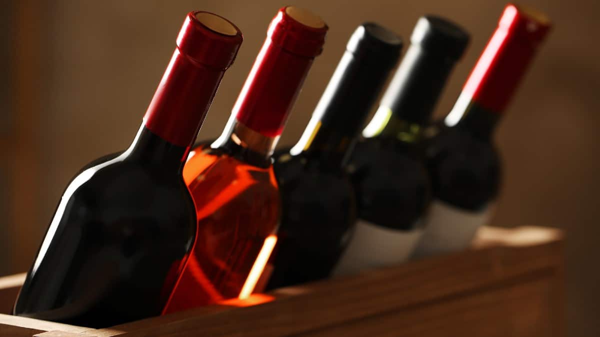 Kitchen Clutter Mistakes Costing You Money Bottles-of-different-wines-closeup.-Expensive-collection