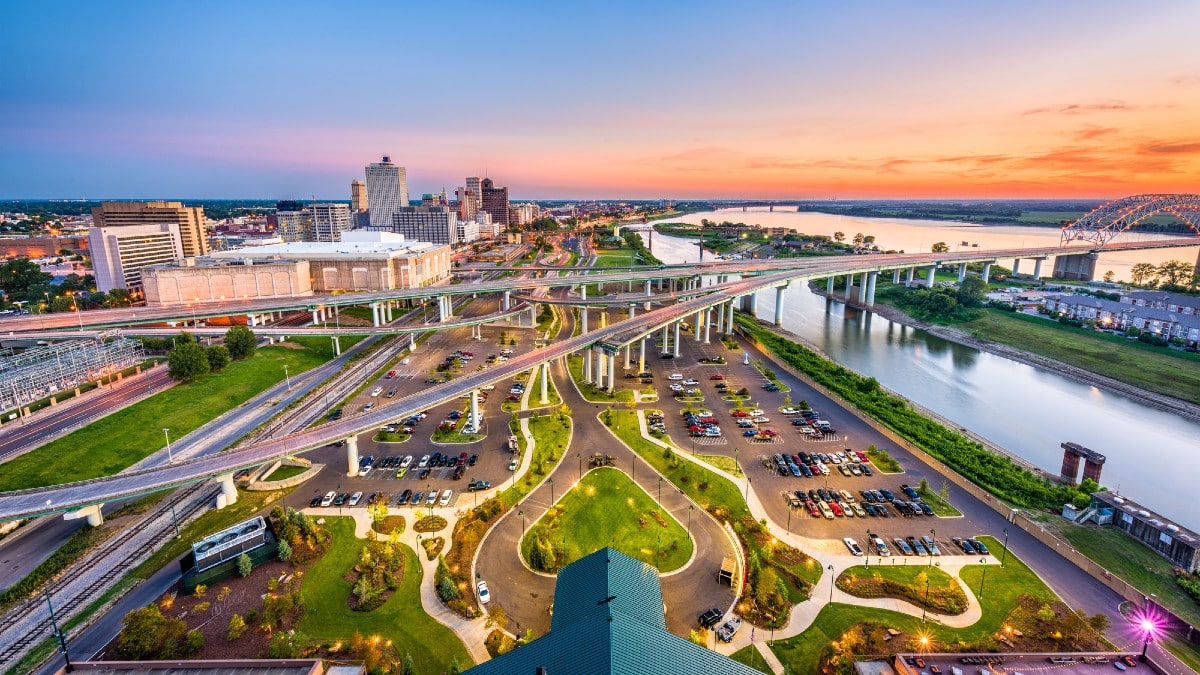 13 Affordable Cities That Ease Financial Stress Memphis-Tennessee-USA