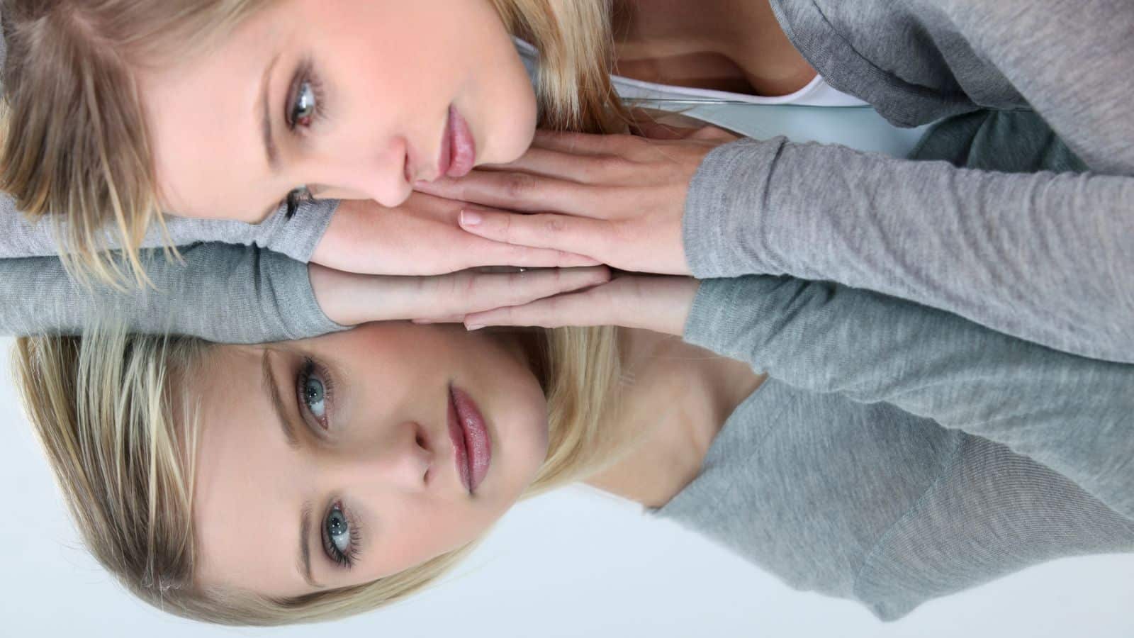 17 Ways to Handle Narcissists at Work Gracefully woman-resting-on-a-mirror