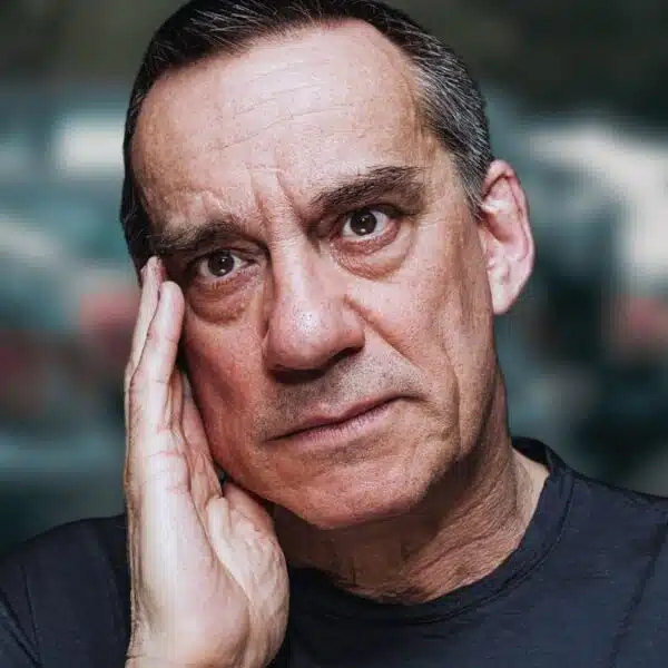 man upset with regret
