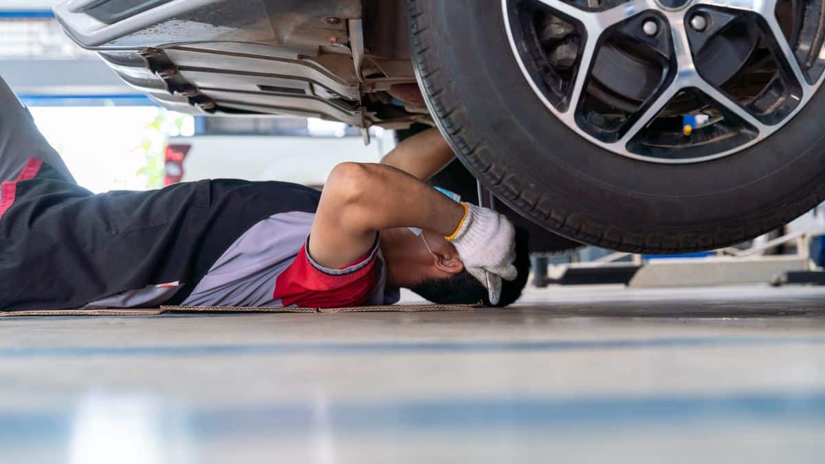 Key Checks That Make Cars Affordable mechanic under car
