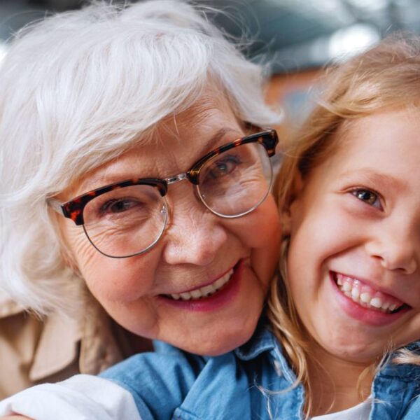 senior woman grandmother family
