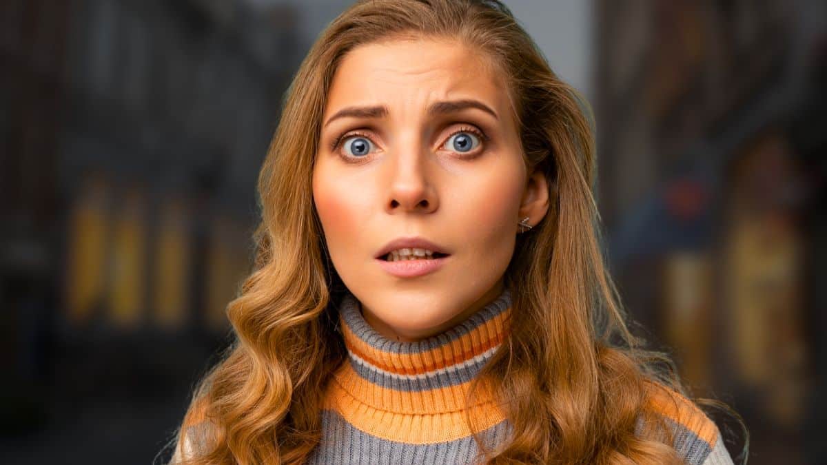 woman upset time out quit