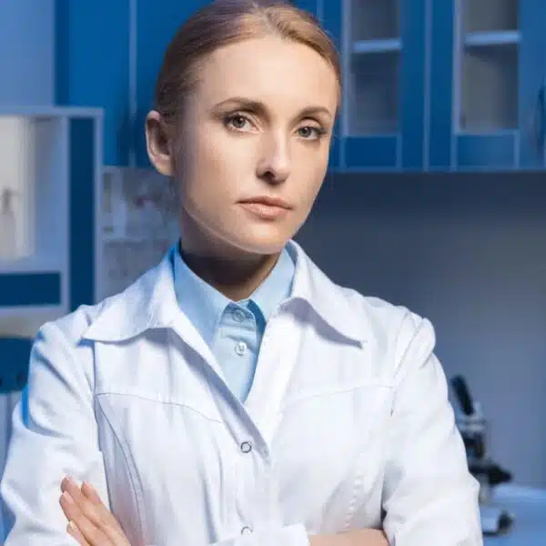 female scientist