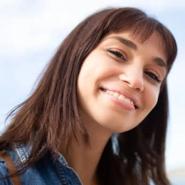 woman smiling outside (1)