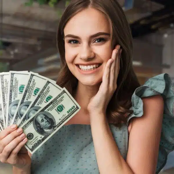 woman holding cash (3)