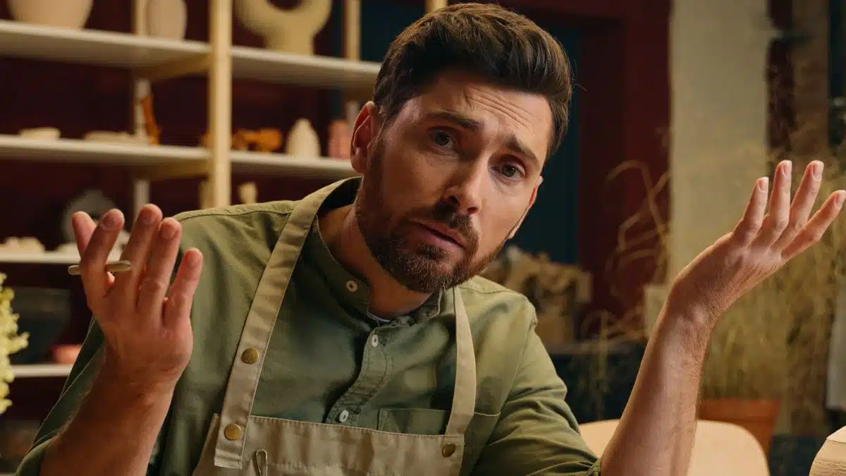 Man overspending his money