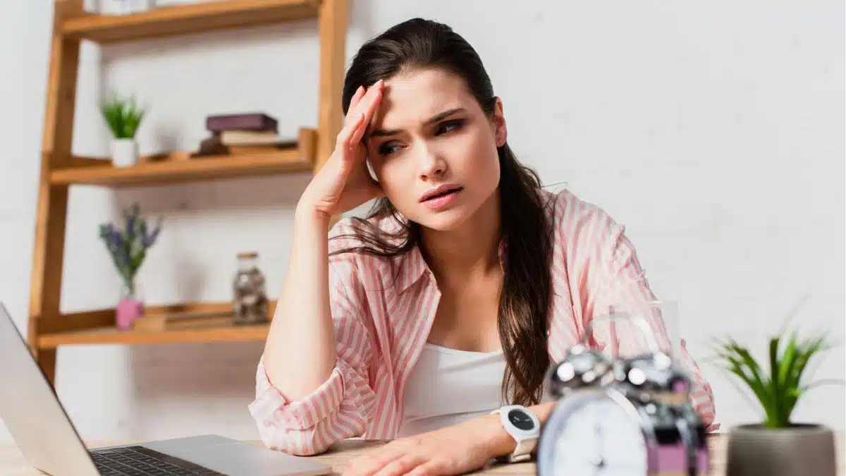 Woman unsatisfied with her career