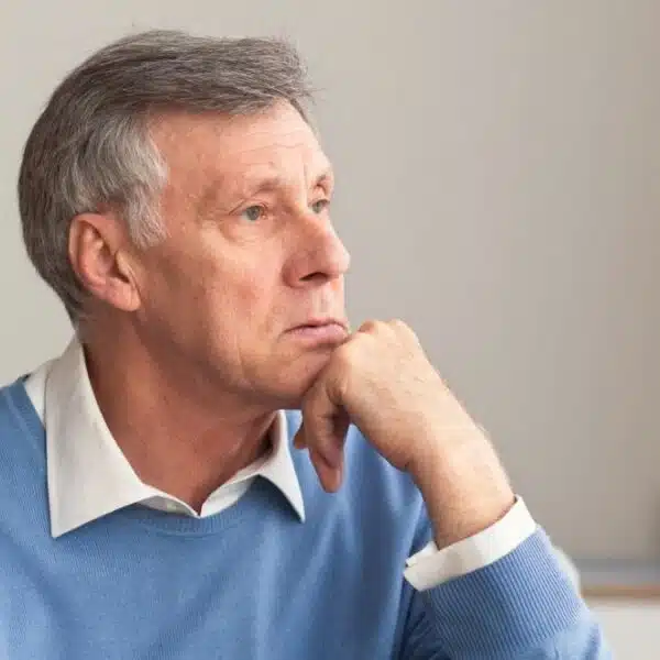 Man trying to understand where he failed