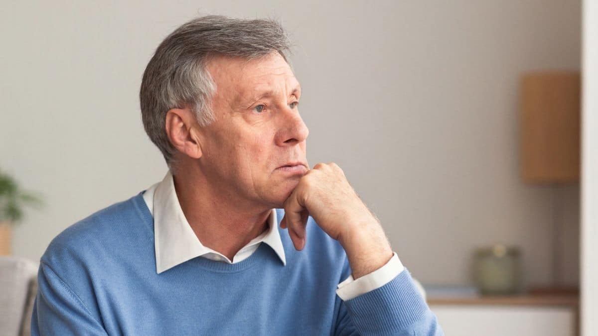 Man trying to understand where he failed