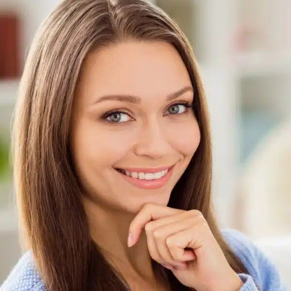 Woman living a minimalist life