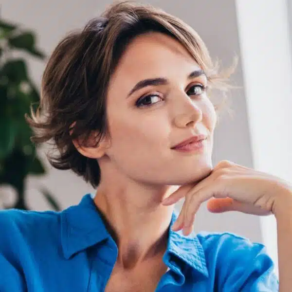 Woman reflecting on her financial choices