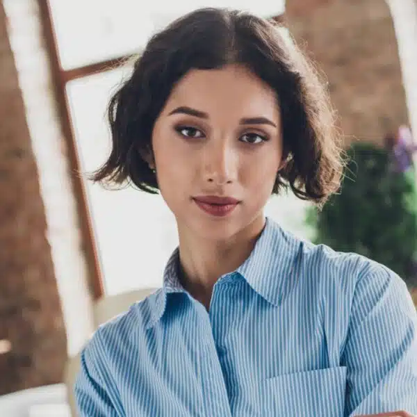 business woman working in the office home