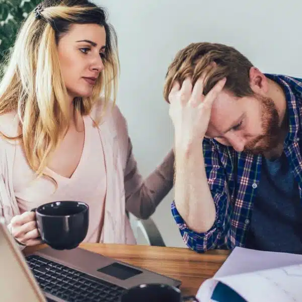 couple reviewing their budget (2)
