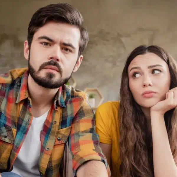couple struggling with their budget