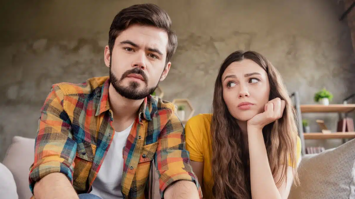 couple struggling with their budget