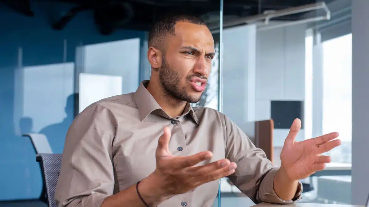 employee confused at work