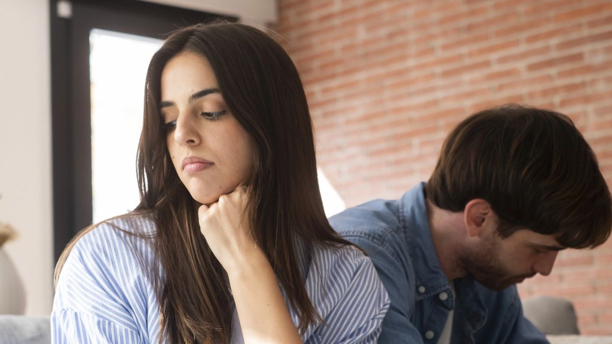 family talking to one another stress