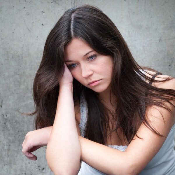 lady with money problems