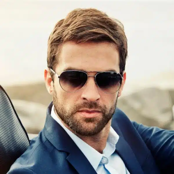 sunglasses driving a car