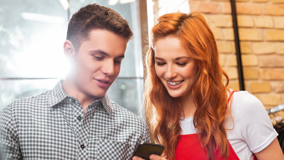 friends looking at the home
