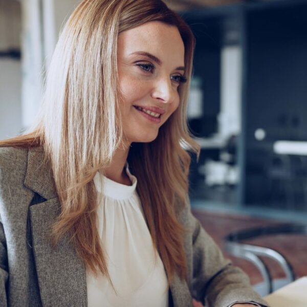 office work woman desk job