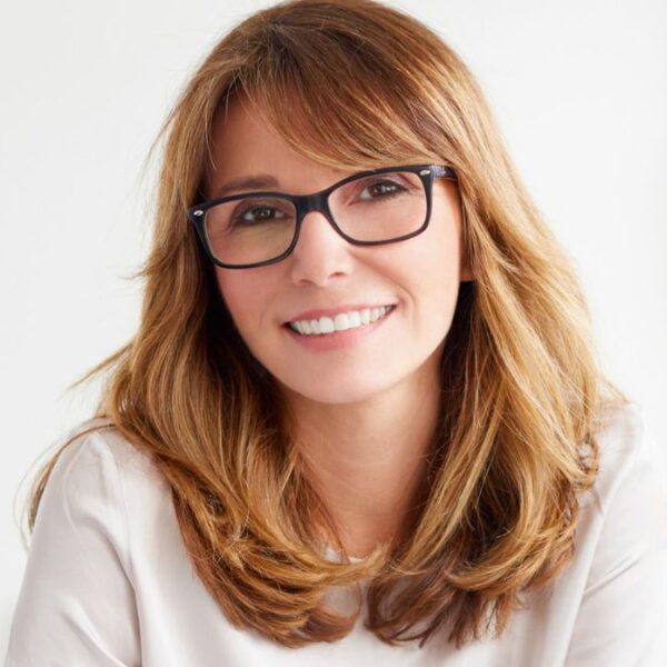 smiling office at work