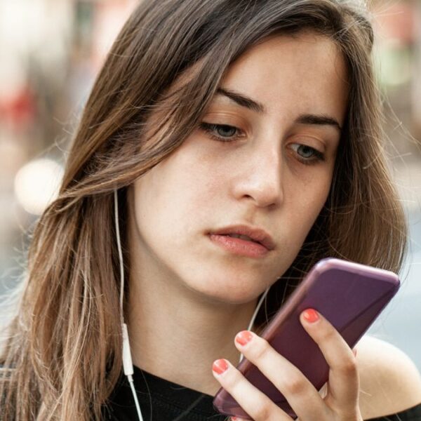 woman looking at her phone (1)