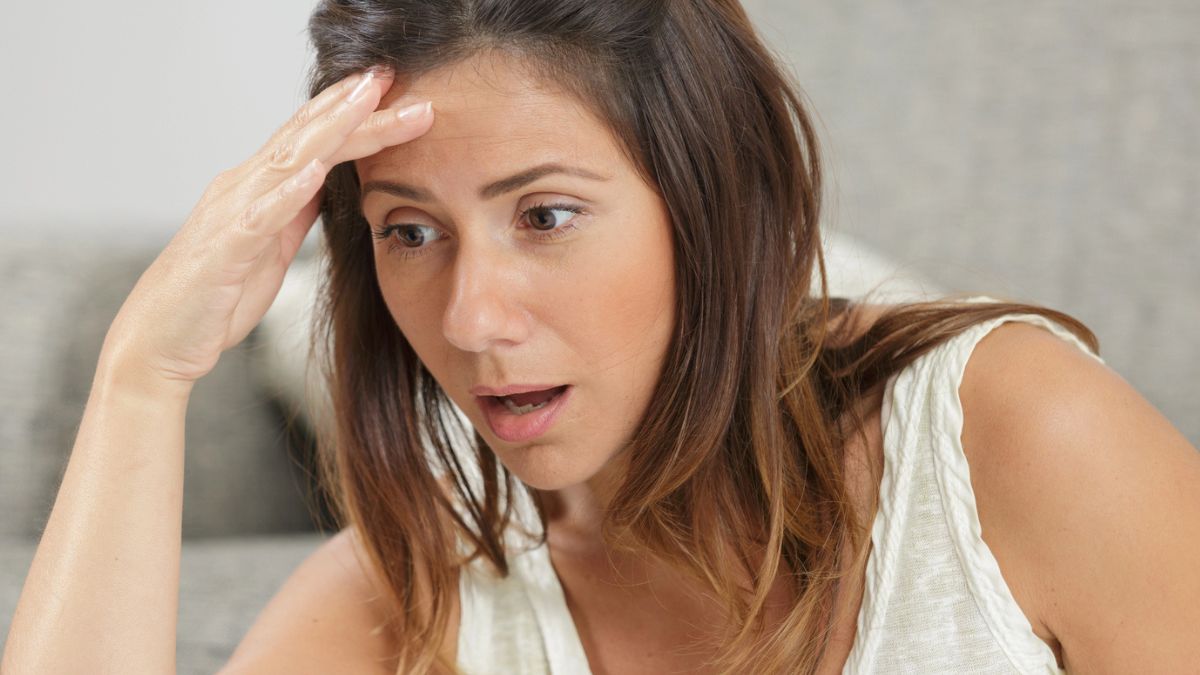 woman shocked over her bills