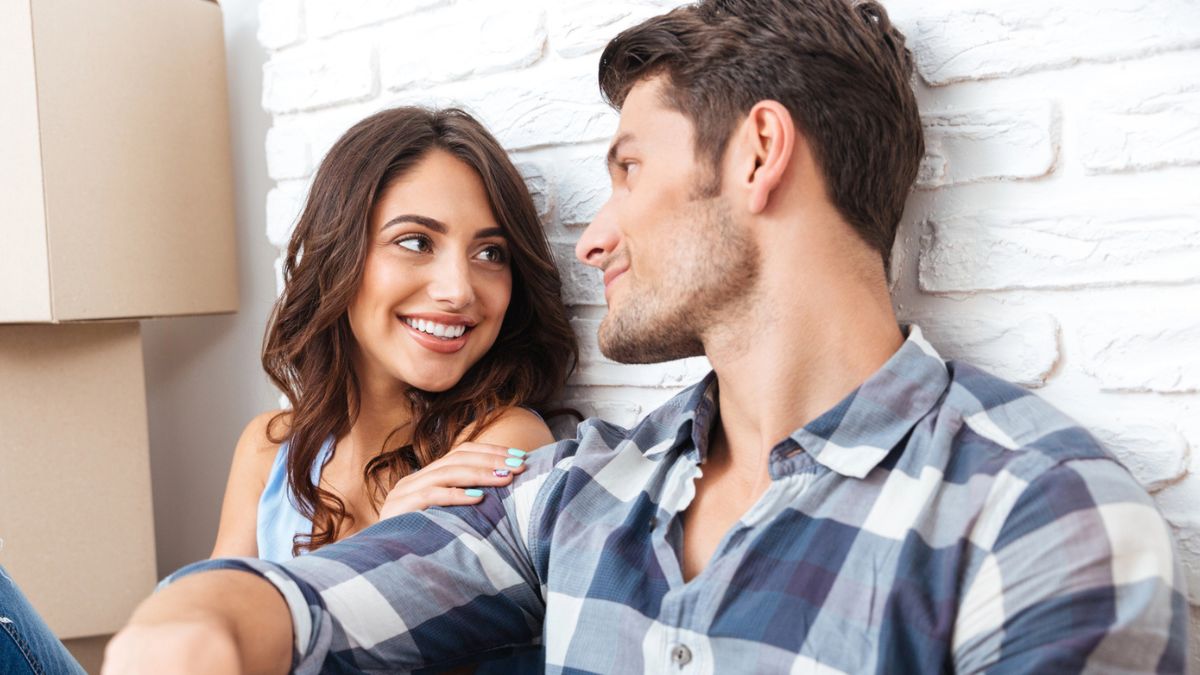 couple talking to one another