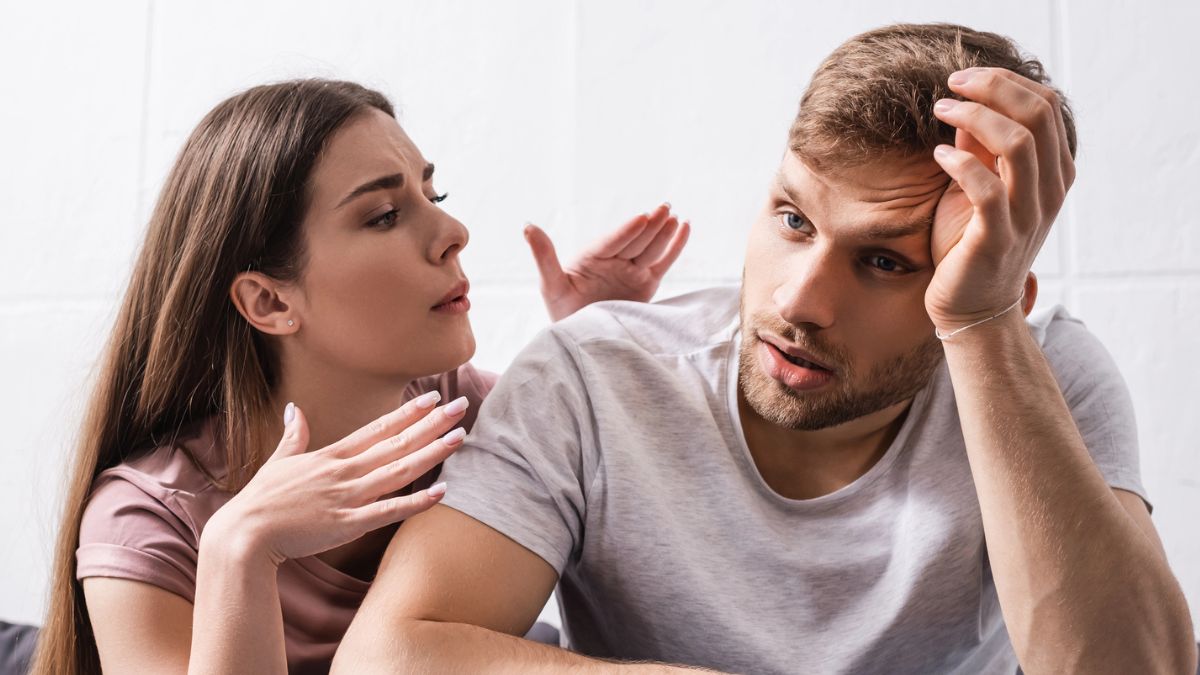 couple arguing