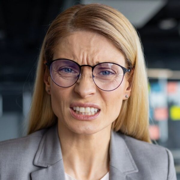 female boss mad