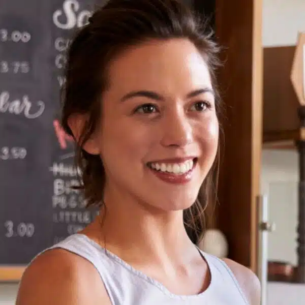woman barista