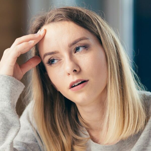 woman disappointed