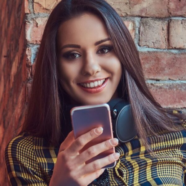 woman looking at her phone (1)