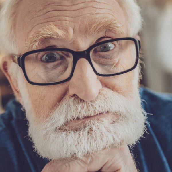 man glasses beard glasses