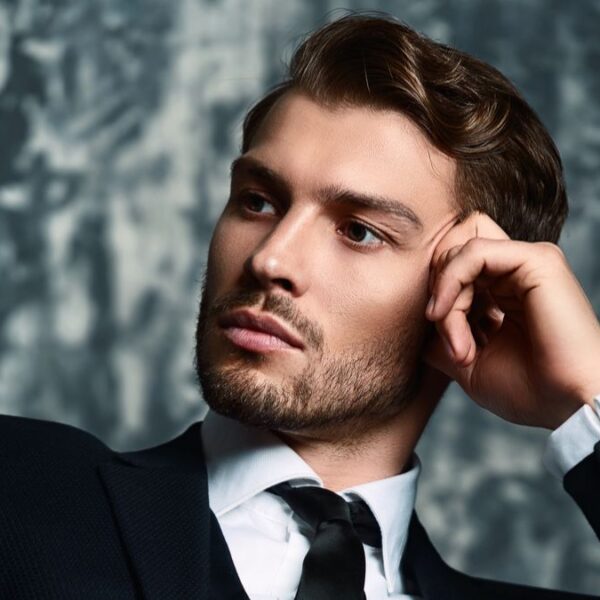 man in a tux