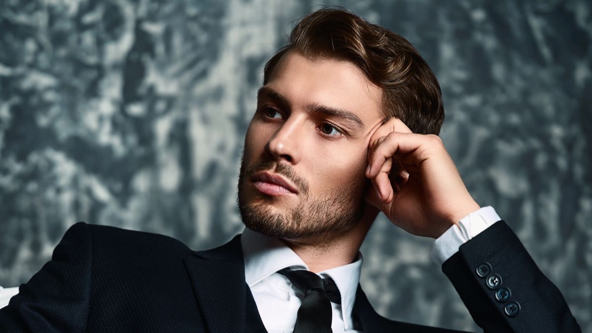 man in a tux