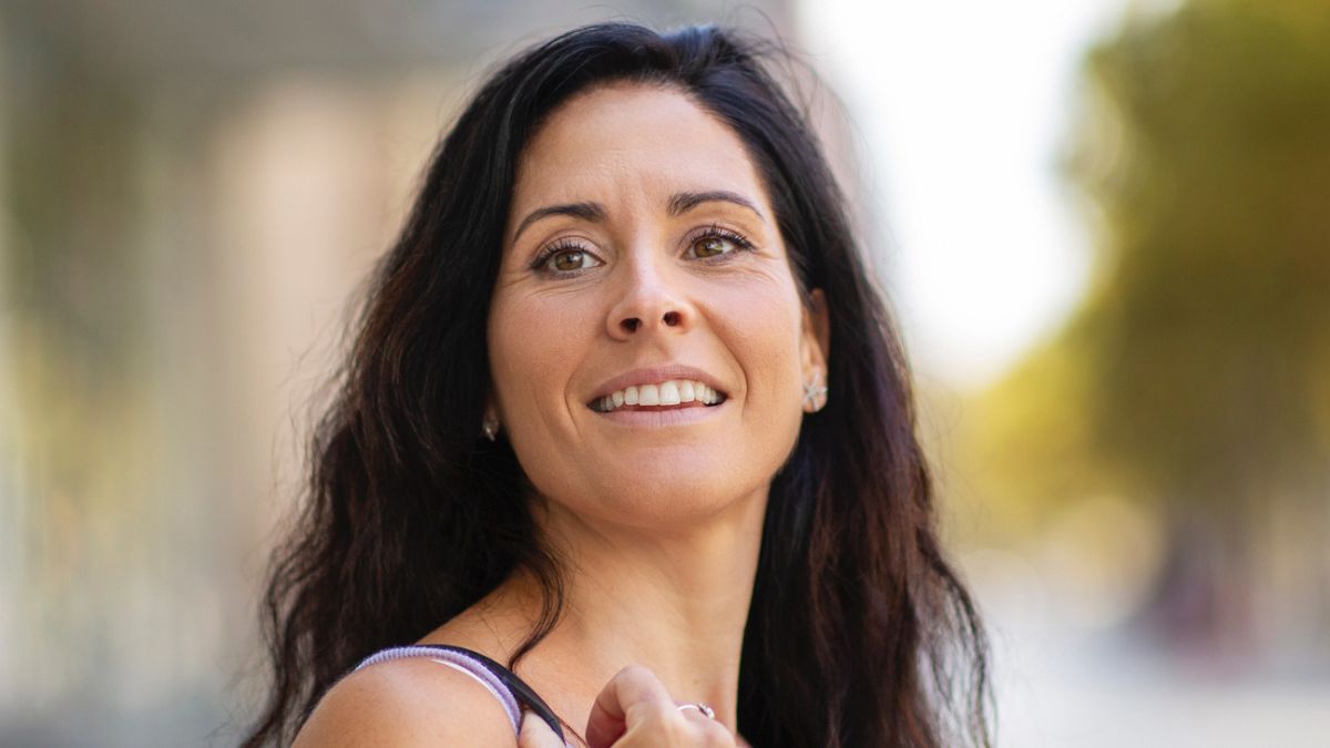 mature woman outside thinking (1)