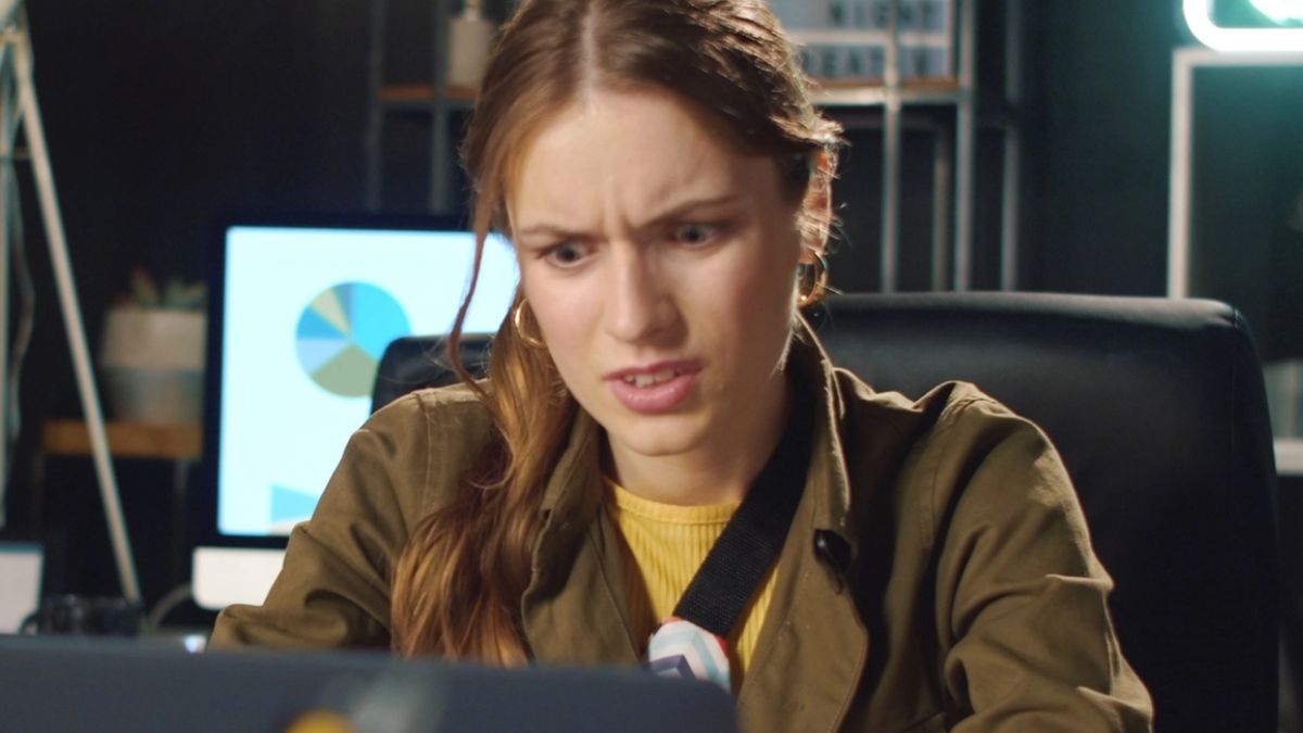 woman confused
