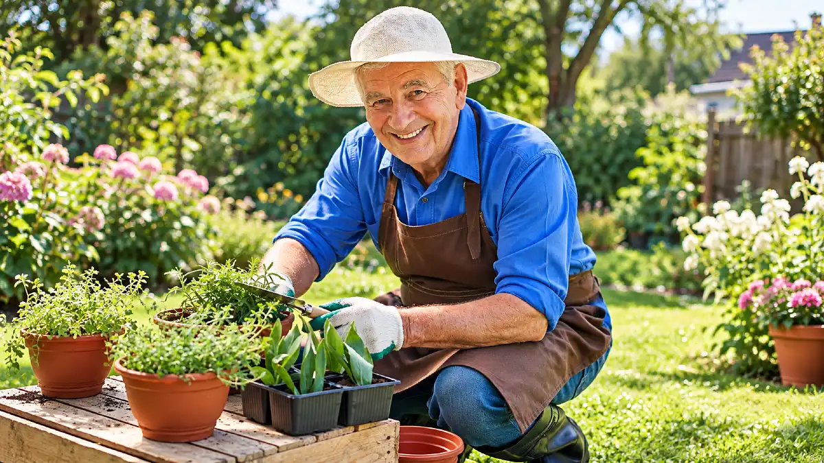 Gardening in Retirement: 12 Easy Ideas for Smaller Spaces