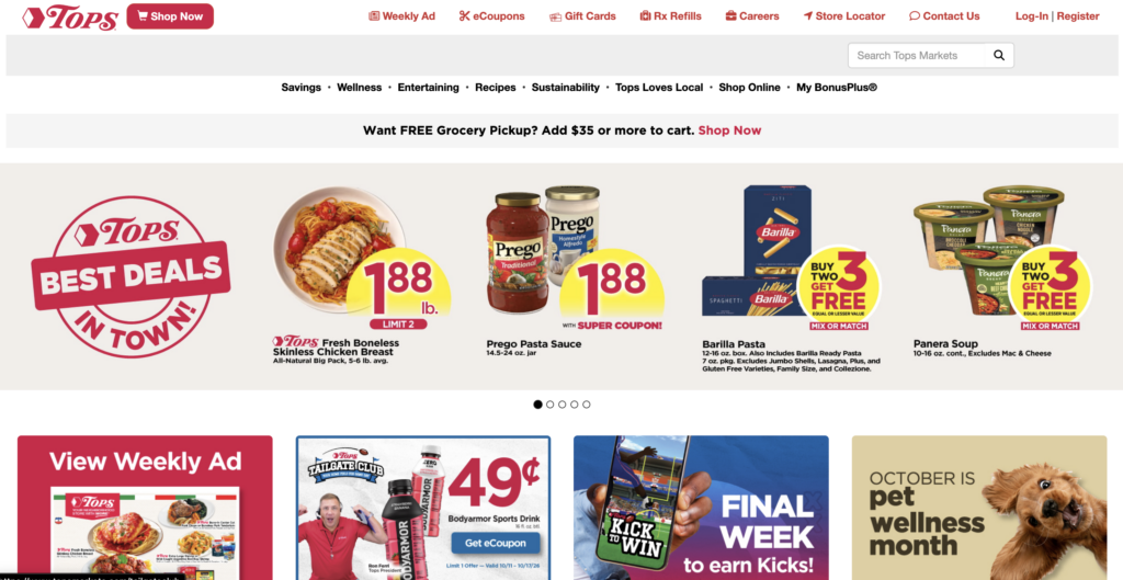 Senior Discount Days at Grocery Stores: When to Shop and Save Tops Friendly Markets